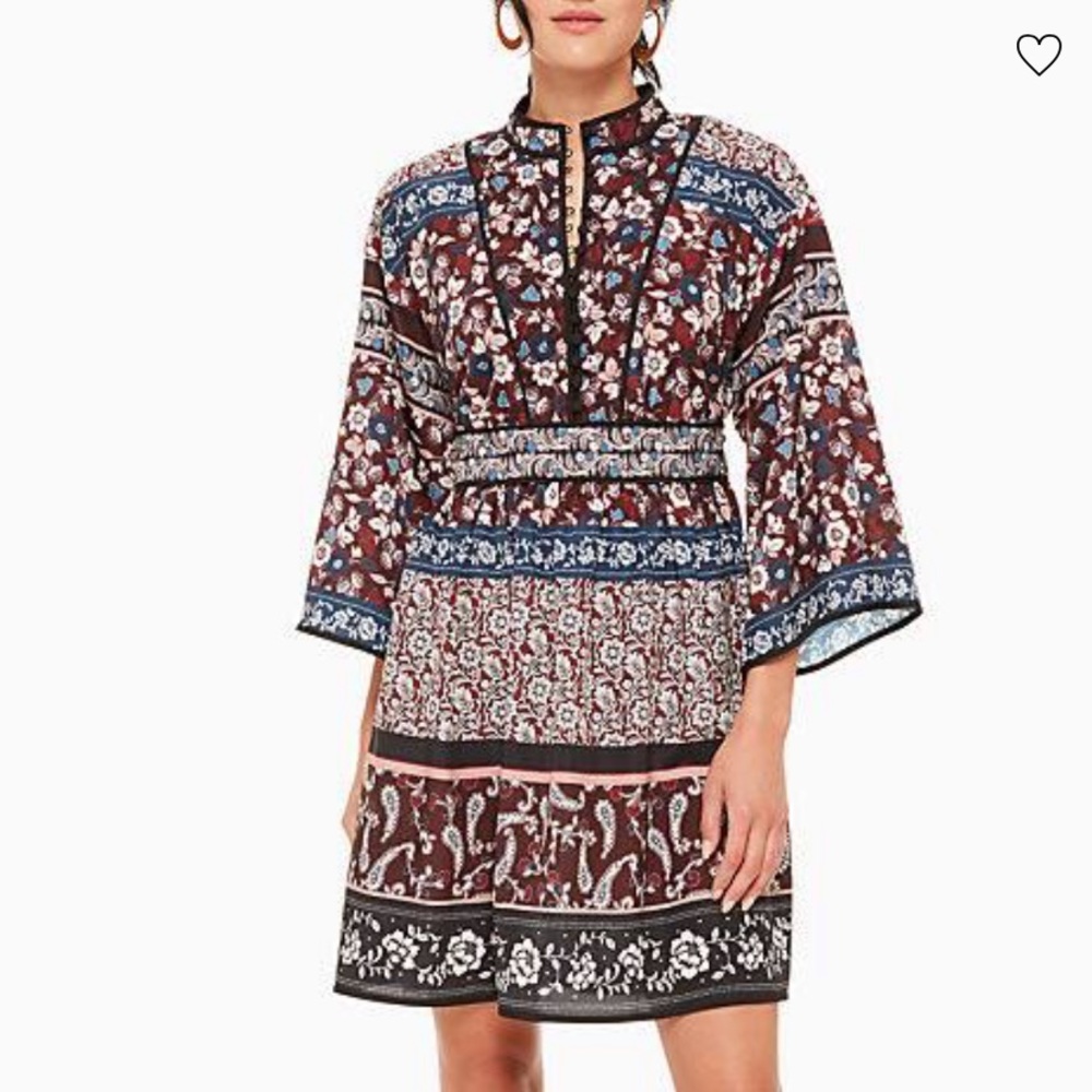 Kate Spade New York Patchwork Rosetta Dress 8